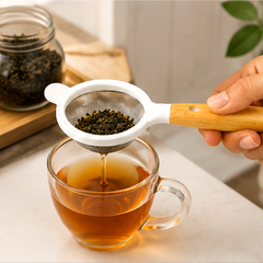 Fine Mesh Tea Strainer with Comfortable Handle