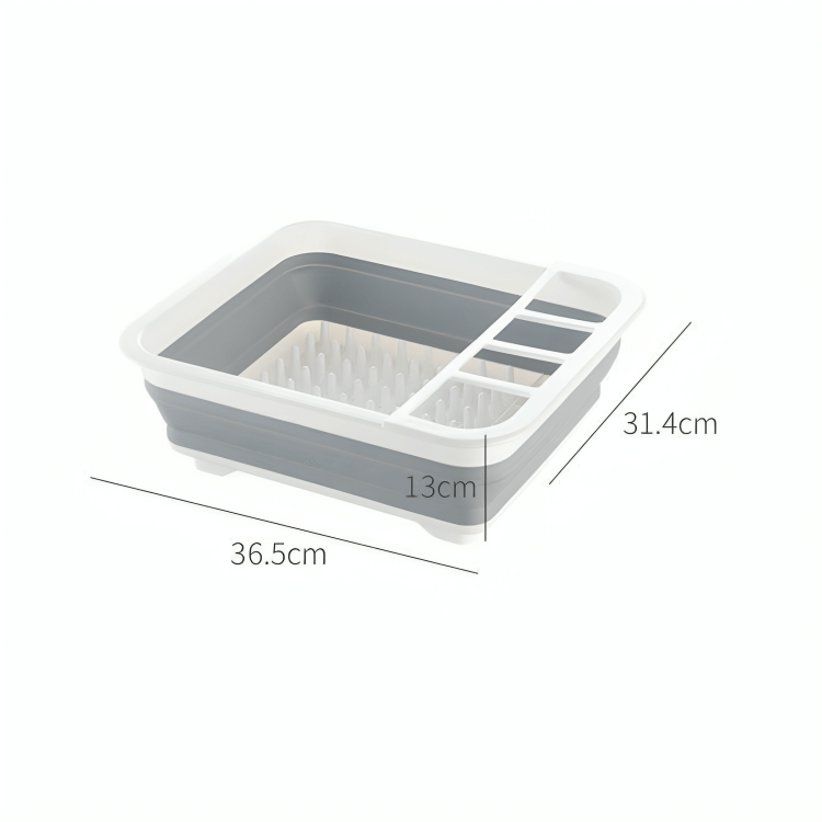 Foldable Silicone Kitchen Dish Drying Rack(36cm)