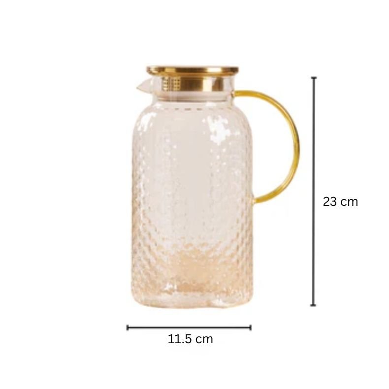 Crystal Clear Glass Jug(1.5L)