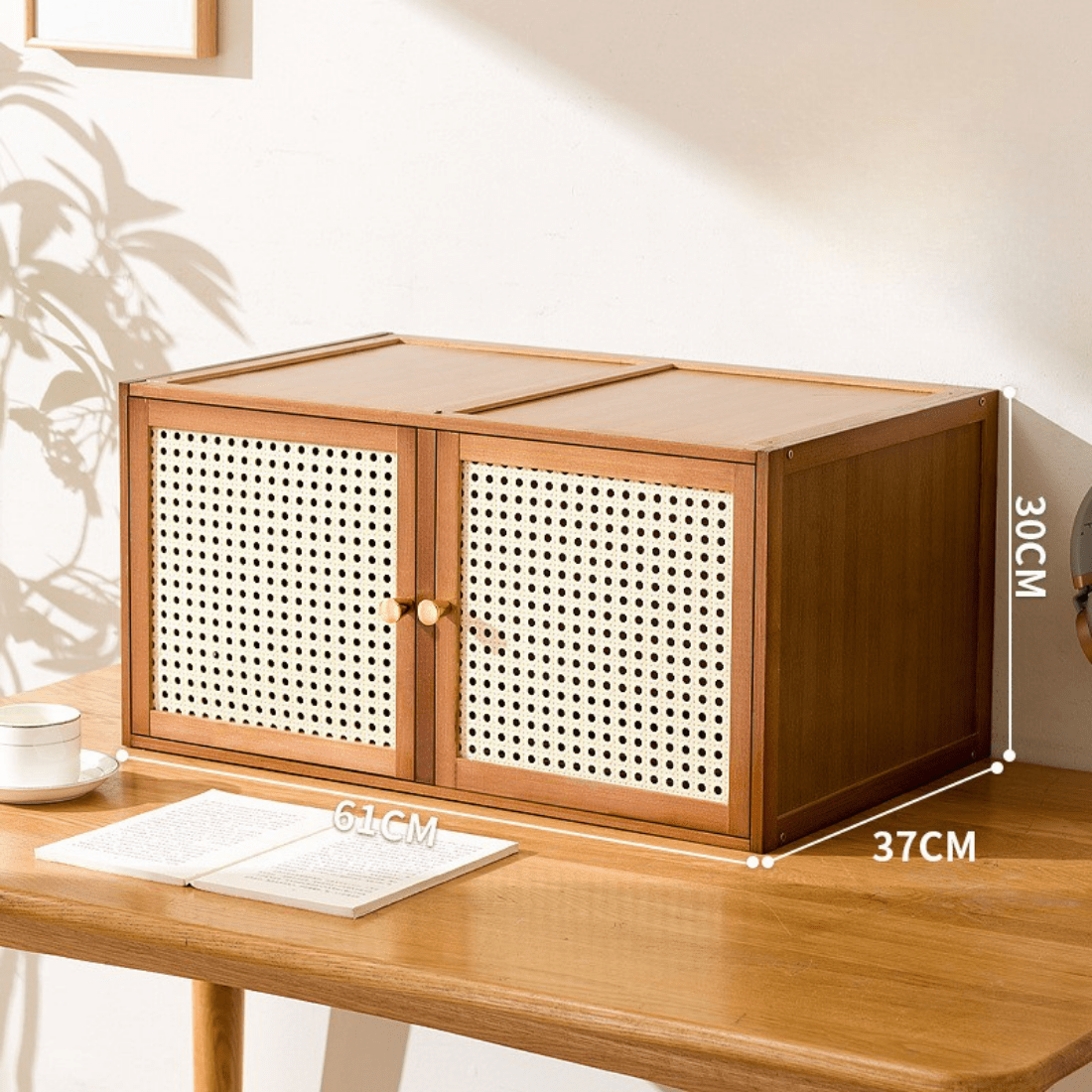 Free-Combination Solid Wood Storage Cabinet