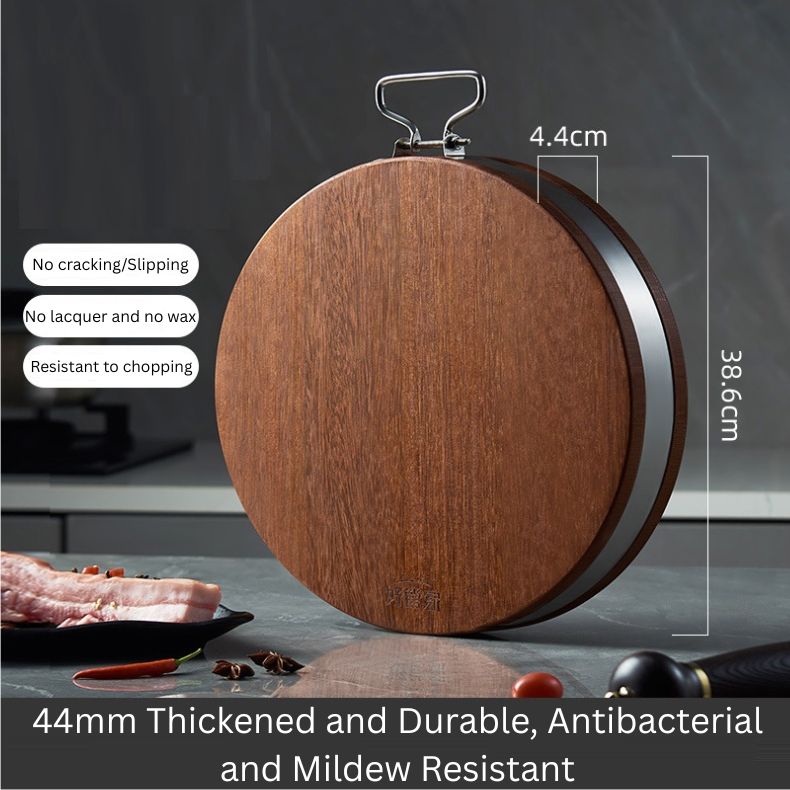 Double Edge Blackwood MasterChef Cutting Board with Handle (39 cm)