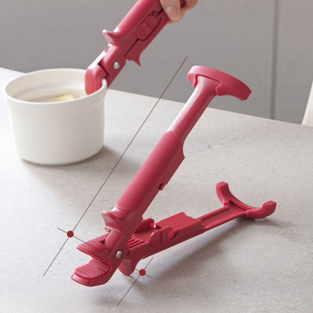 Dual Grip Silicone Multi-Angle Bowl Anti Scald Gripper