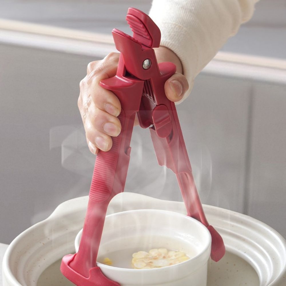 Dual Grip Silicone Multi-Angle Bowl Anti Scald Gripper