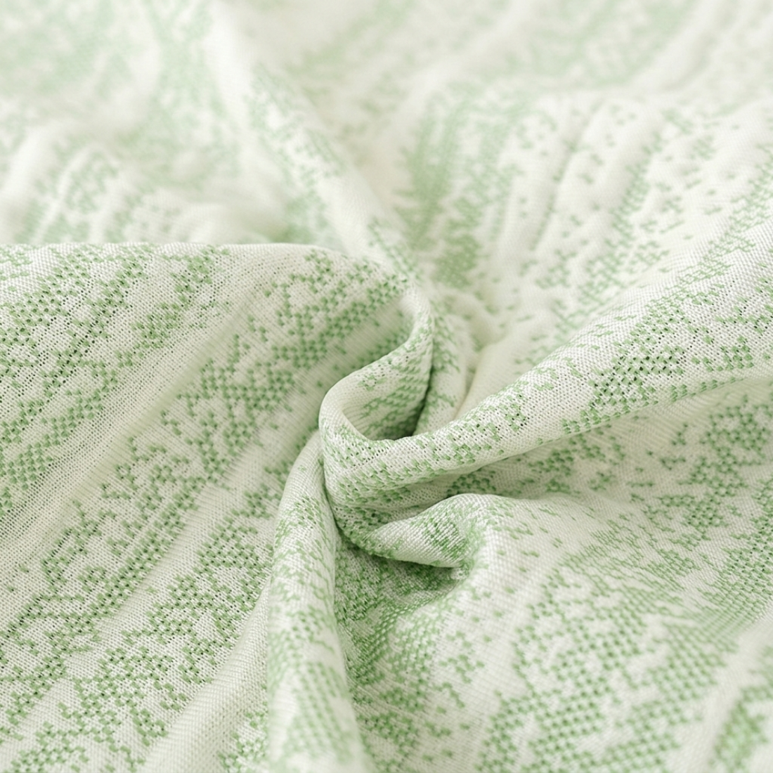 Elegance Chenille Green Sofa Cover : EM-SC-40