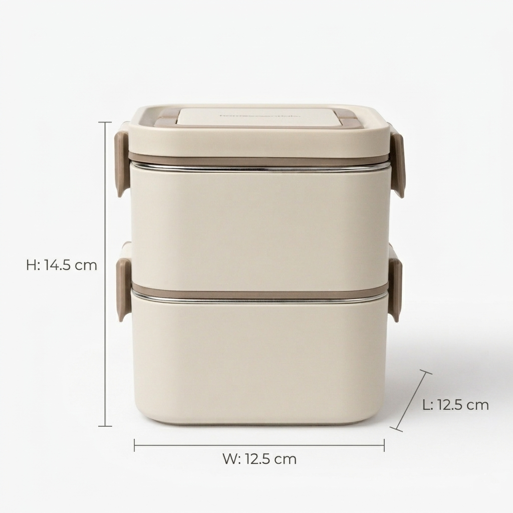 Double Layer Bento Lunch Container
