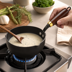Compact Iron Multi-Purpose Pot with Lid