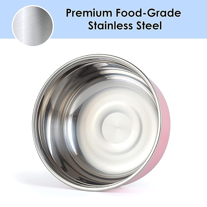 4 Stainless Steel Leakproof Stackable Food Storage Containers