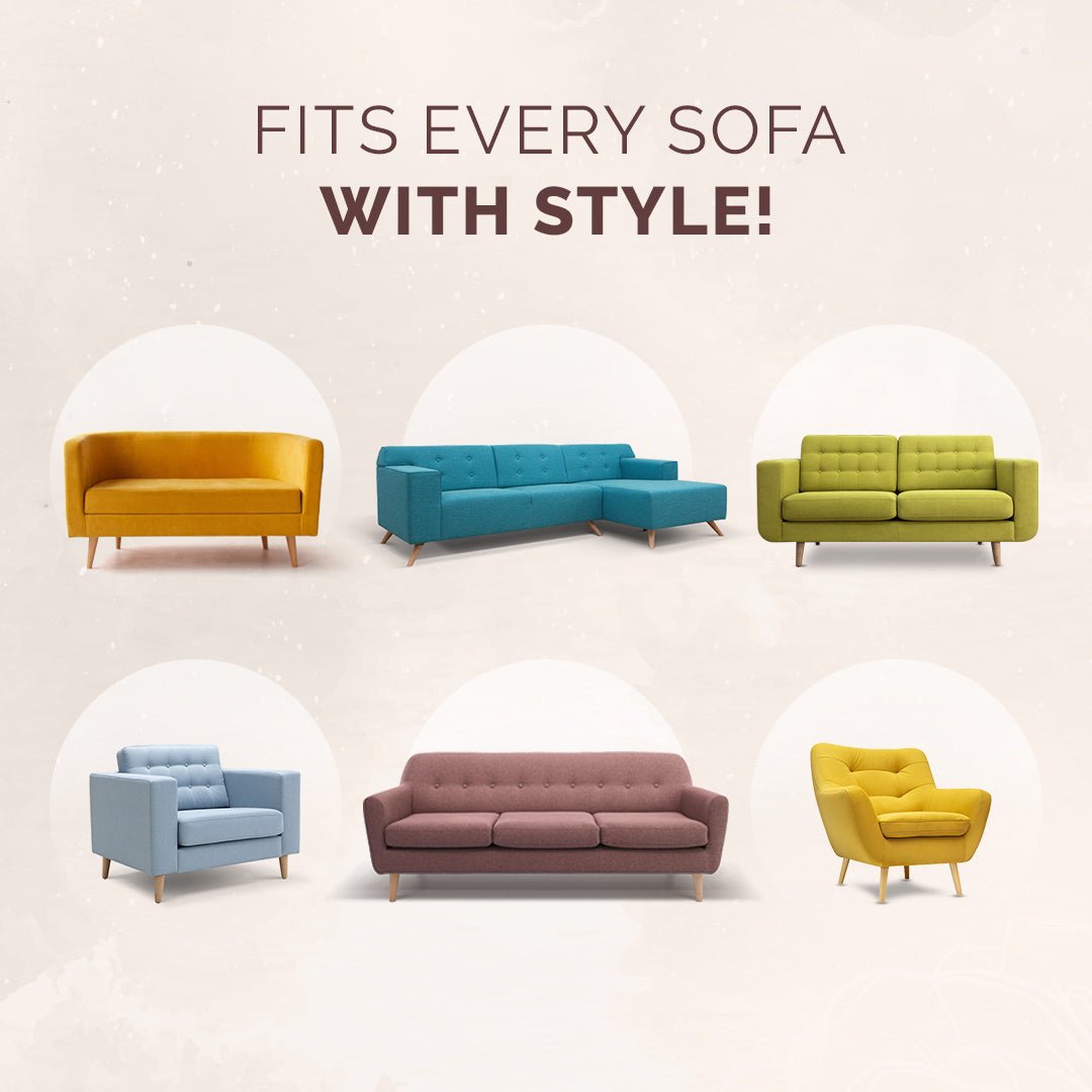 Elegance Chenille Sofa Cover : EM-SC-20 (Style-2)