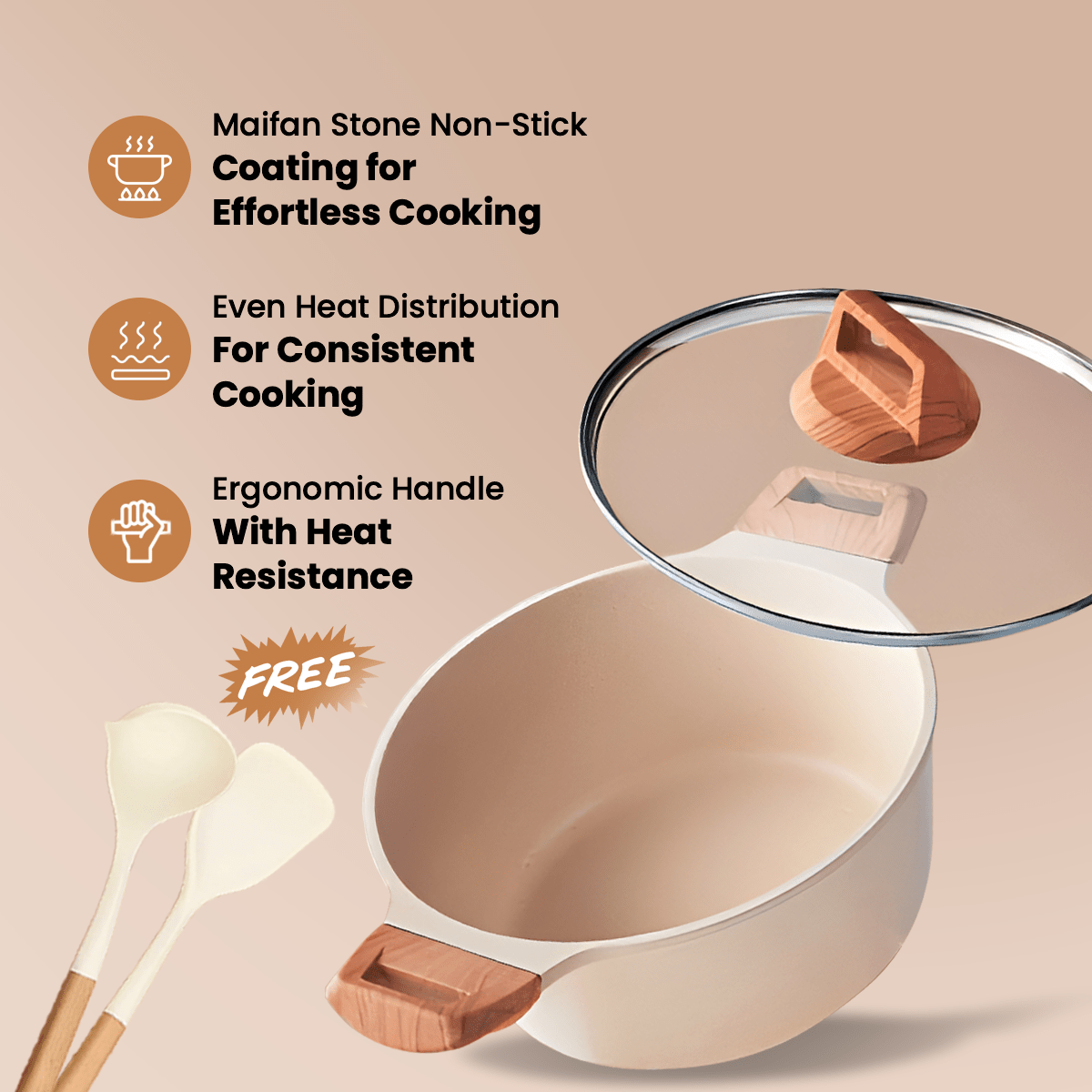 Customer Fave Maifan Stone Sauce Pan