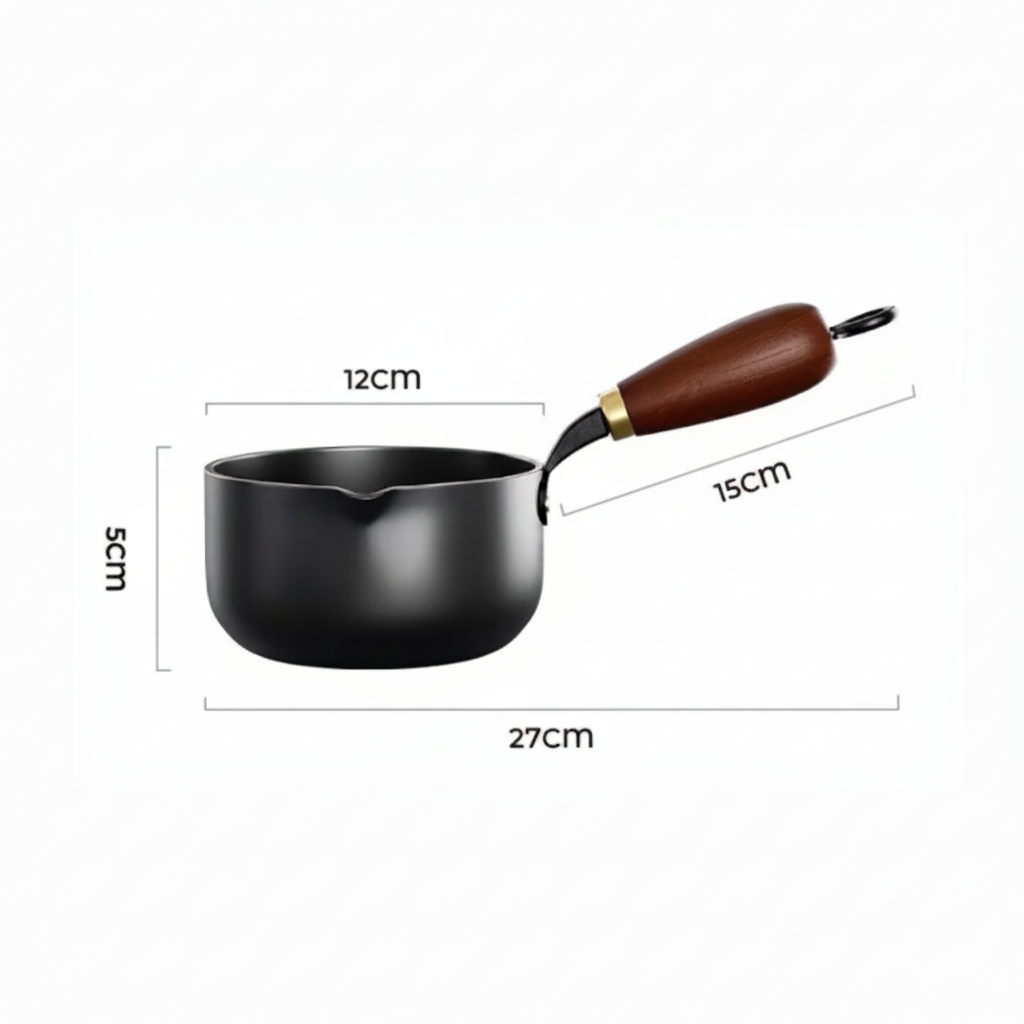 Compact Iron Multi-Purpose Pot with Lid