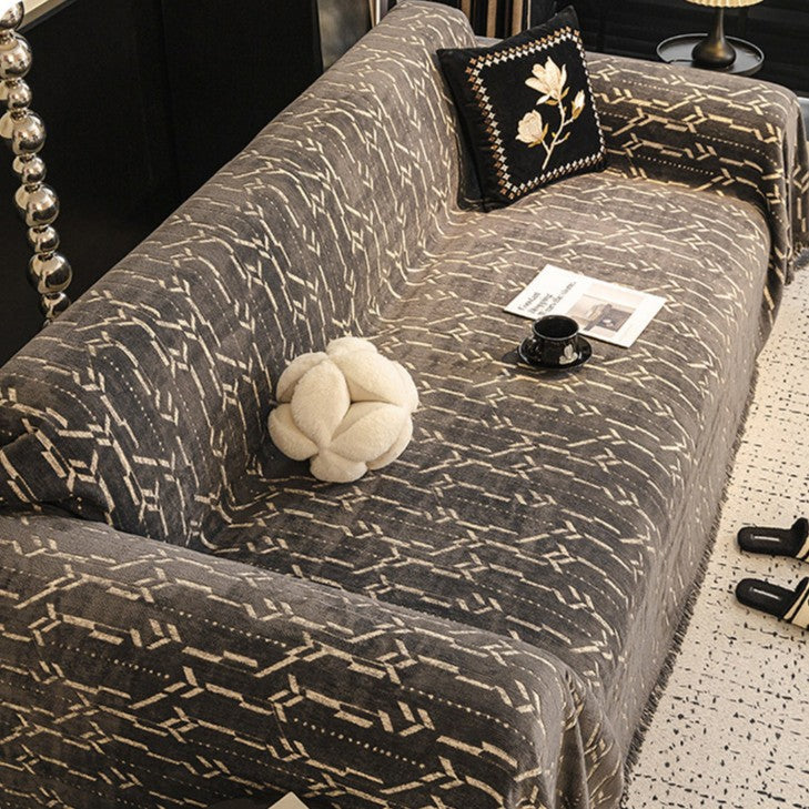 Elegance Chenille Sofa Cover : EM-SC-46