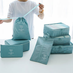 7-Piece Travel Packing Organizer Set