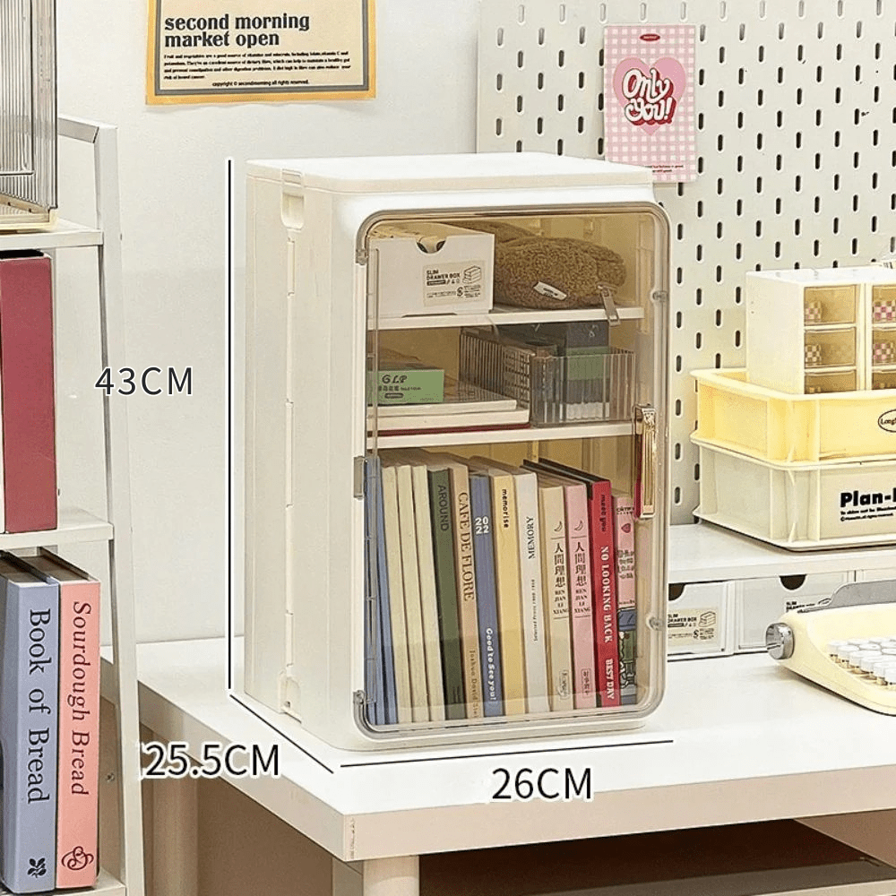 Desktop Dormitory Storage Box for Office & Study