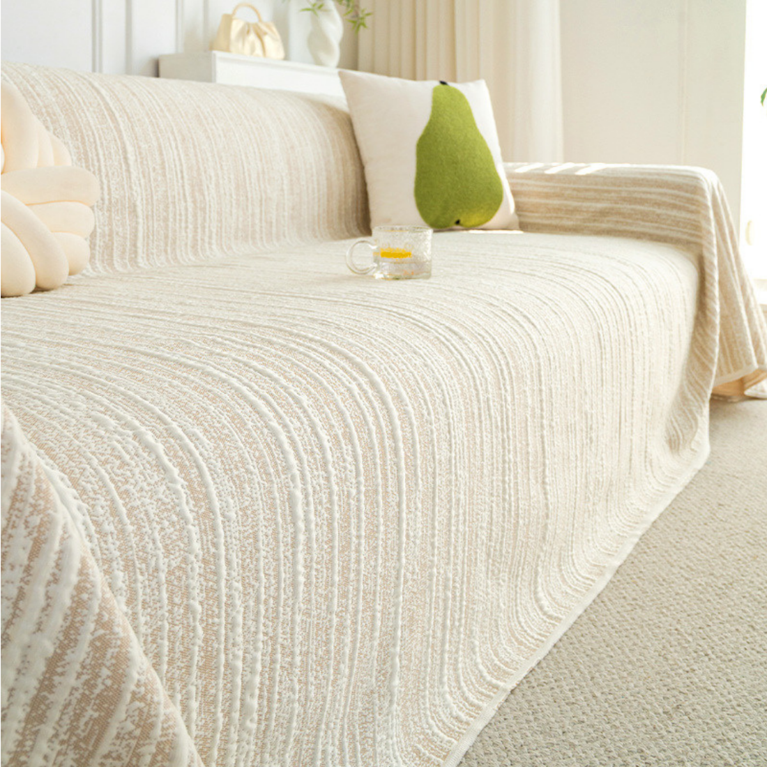 Elegance Chenille Coffee Sofa Cover : EM-SC-40