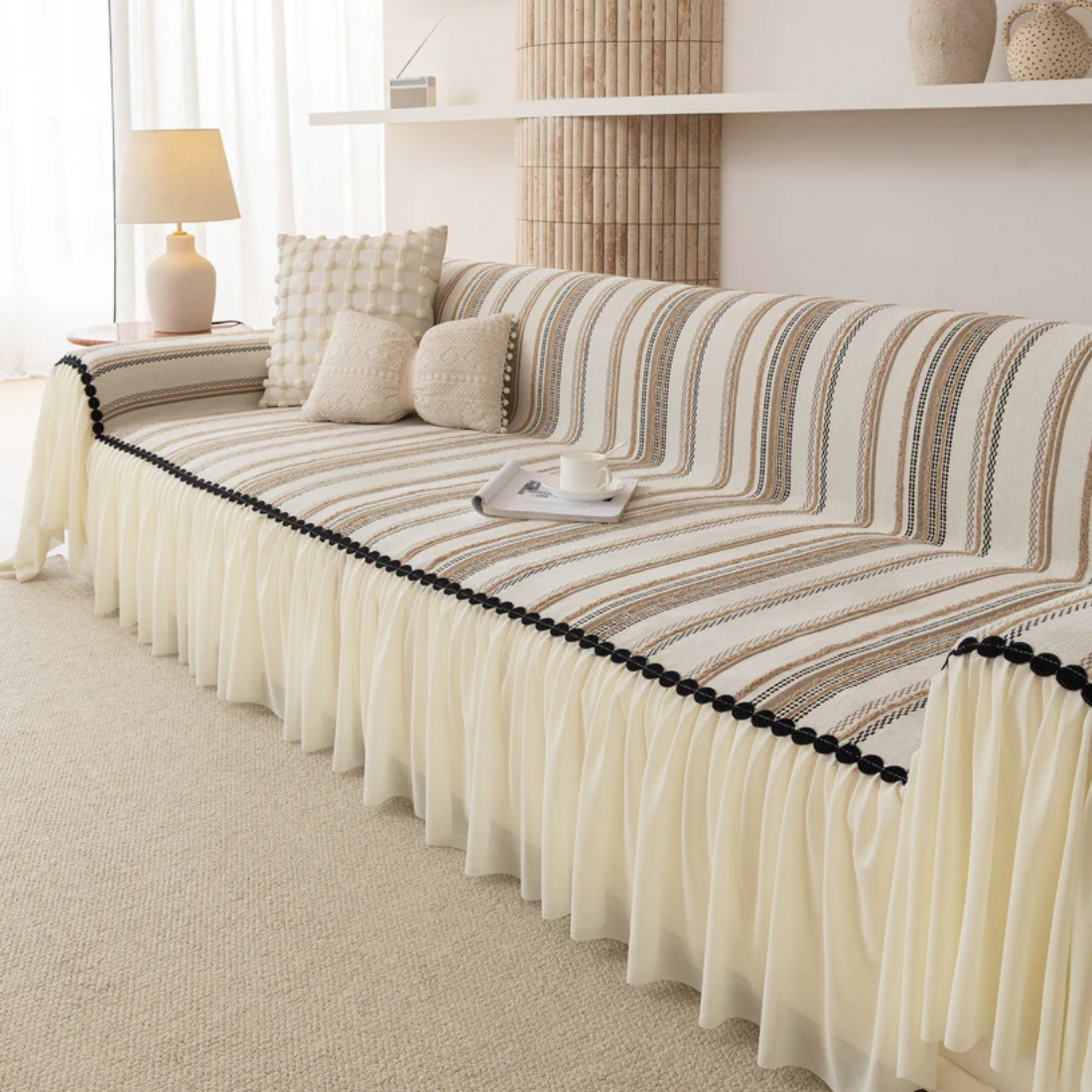 Elegance Chenille Sofa Cover : EM-SC-42