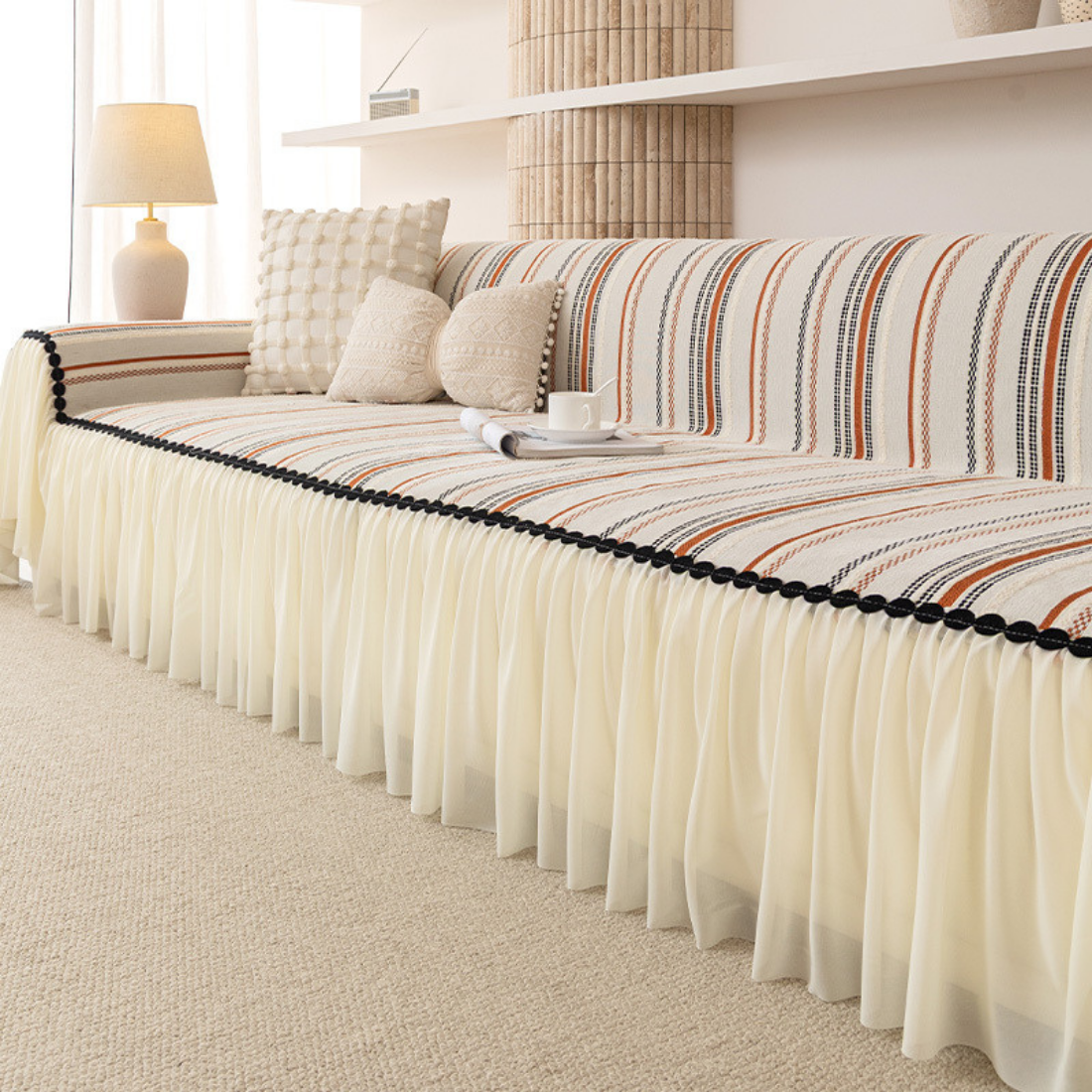 Elegance Chenille Sofa Cover : EM-SC-42