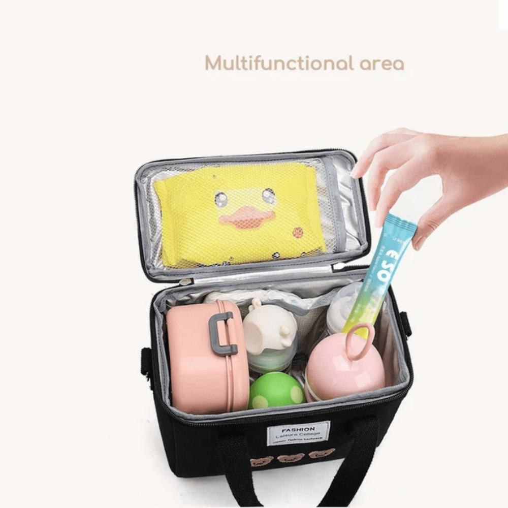 Dual-Function Mommy Bag with Lunch Compartment