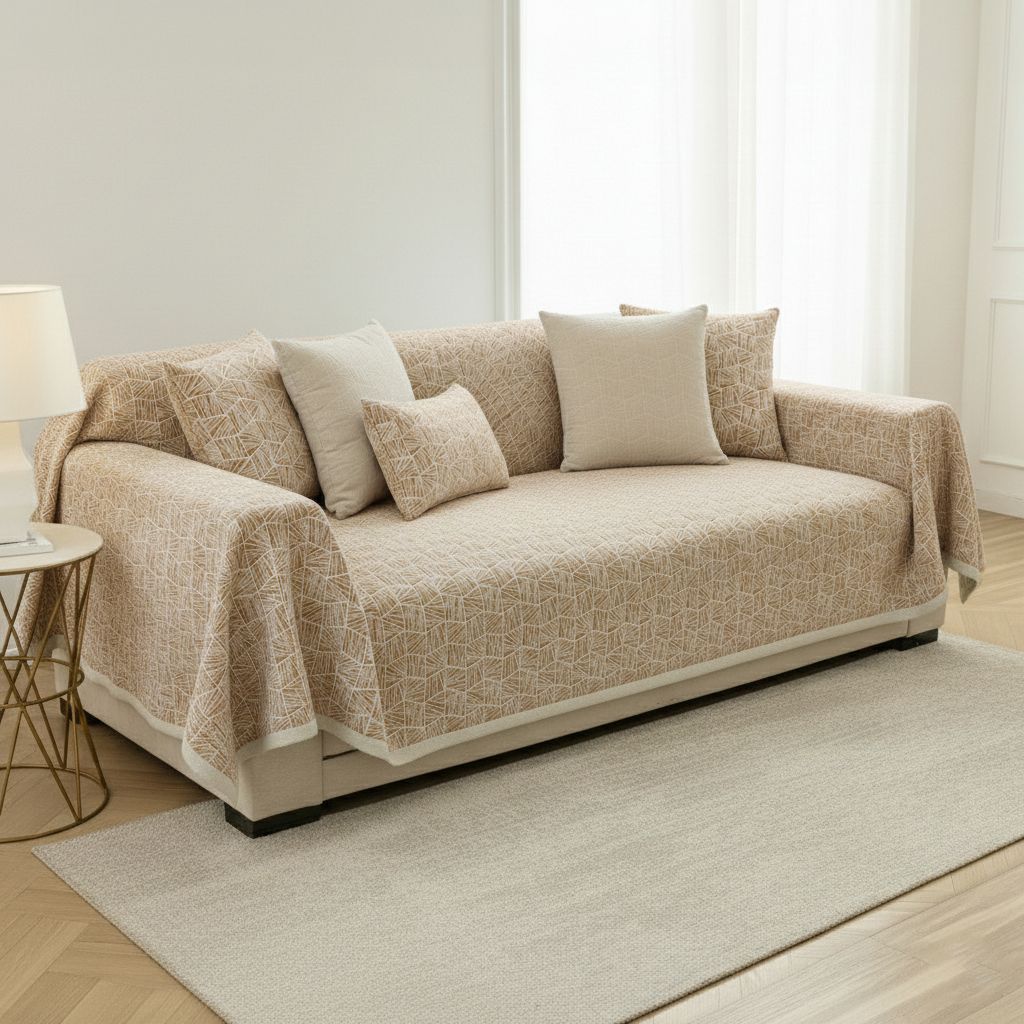 Elegance Chenille Sofa Cover : EM-SC-37