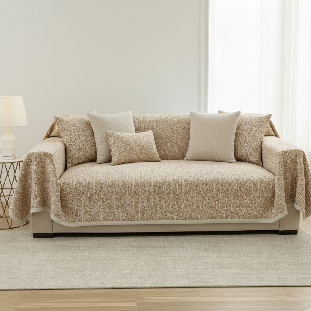 Elegance Chenille Sofa Cover : EM-SC-37