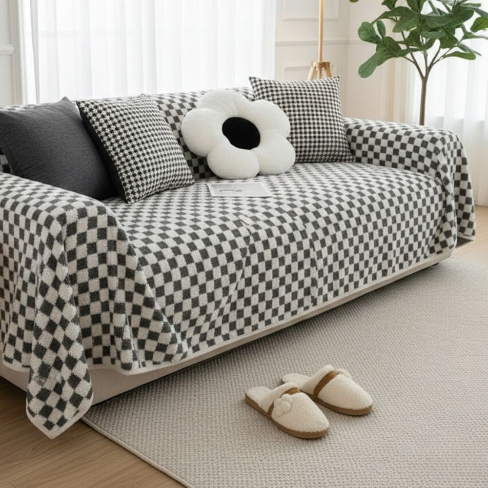 Elegance Cotton Wool Sofa Cover : EM-SC-45