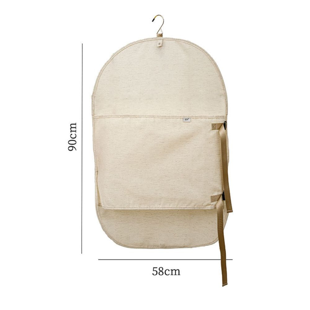 Dustproof Cotton Linen Wardrobe Compression Organizer