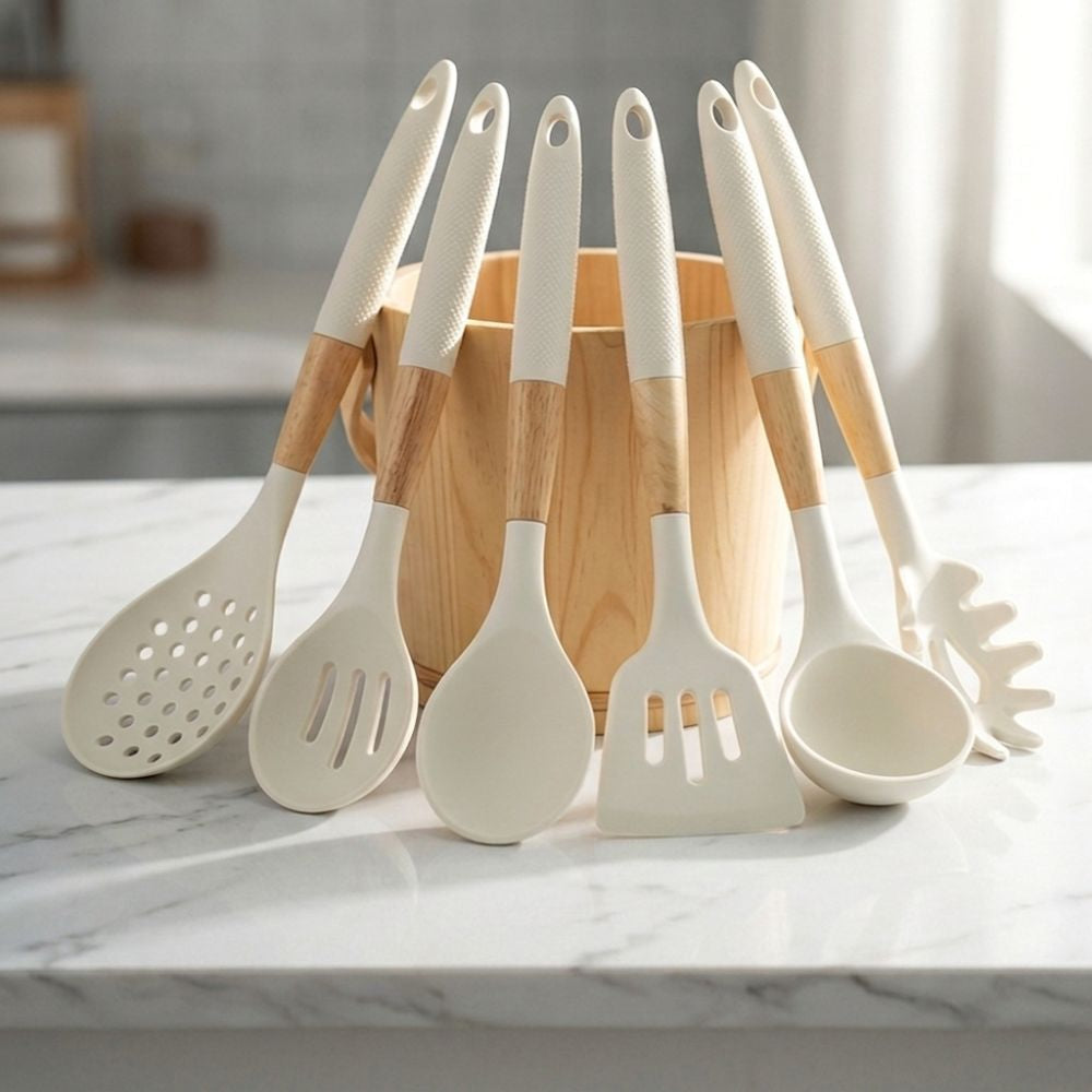 7-Piece Cooking Utensil Organizer Set
