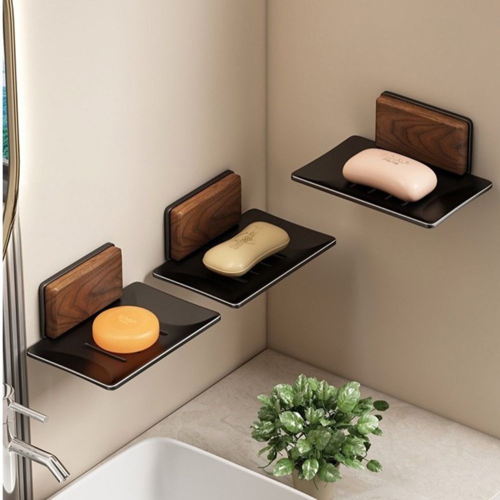 Easy Install Punch-Free Wall Soap Holder