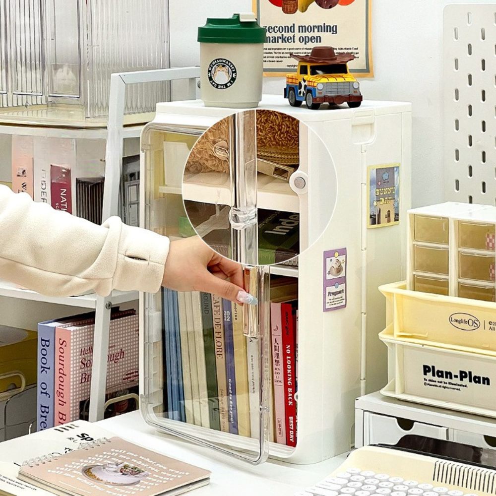 Desktop Dormitory Storage Box for Office & Study