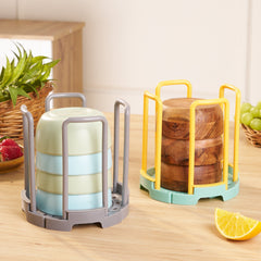 Flexi Stack Retractable Bowl Organizer