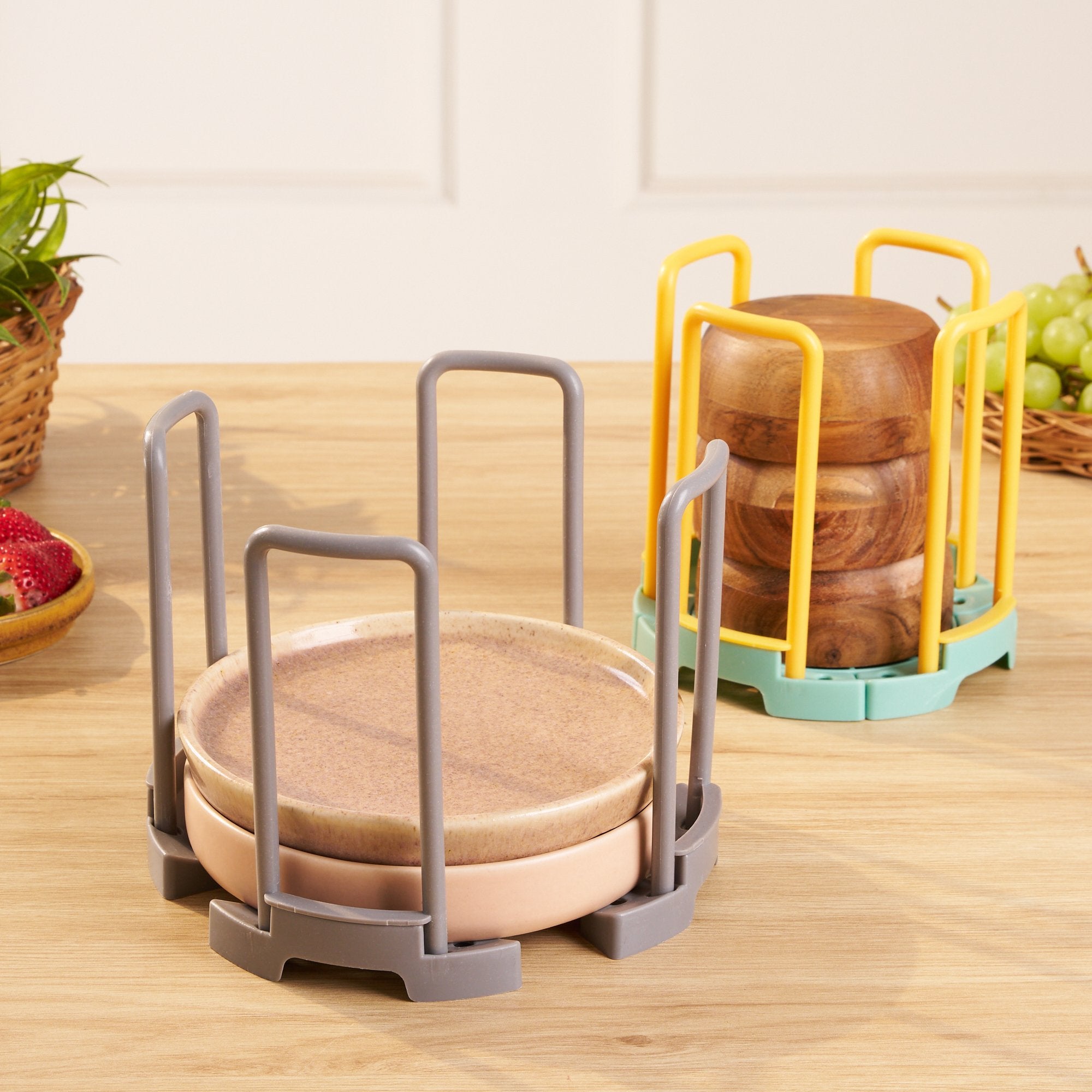 Flexi Stack Retractable Bowl Organizer