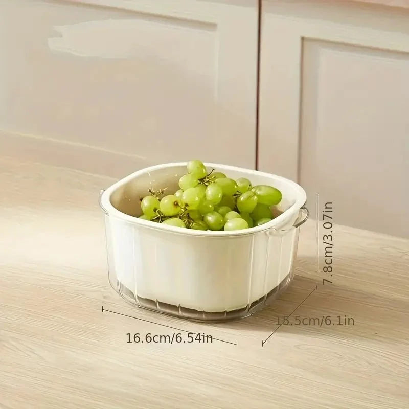 Double Layer Strainer Basket