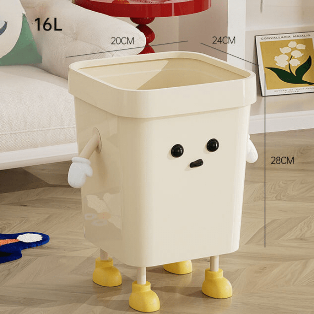 Cute Plastic Dustbin